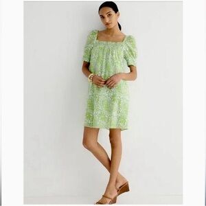 J. Crew SZ Citrus Paisley Dress
